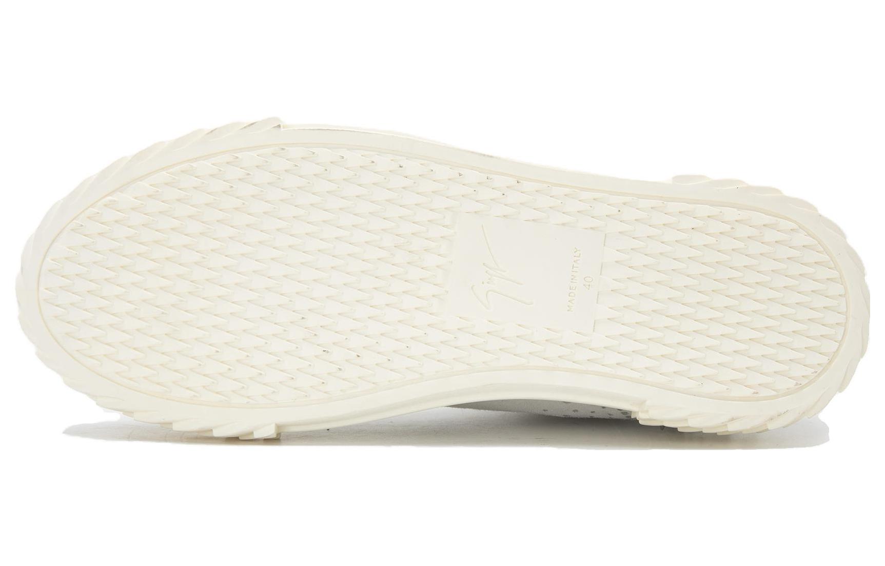 Giuseppe Zanotti High-Top Sneaker 'White Leather' 圖 5