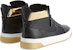 Kasut Tinggi Giuseppe Zanotti 'Kulit Hitam' RU30037001