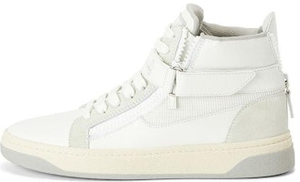 Giuseppe Zanotti High-Top 'White Leather Comfort' RU30047001 Giuseppe Zanotti High-Top 'White Leather Comfort' RU30047001