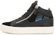 Giuseppe Zanotti High-Top Kulit 'Black Zip' RM90056001