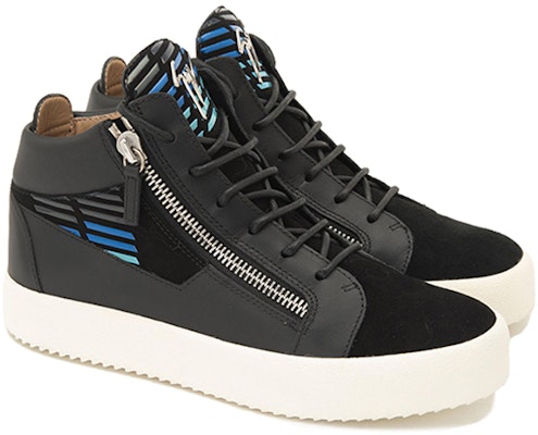 Giuseppe Zanotti High-Top Leather 'Black Zip' RM90056001 Order Giuseppe Zanotti High-Top Leather 'Black Zip' RM90056001