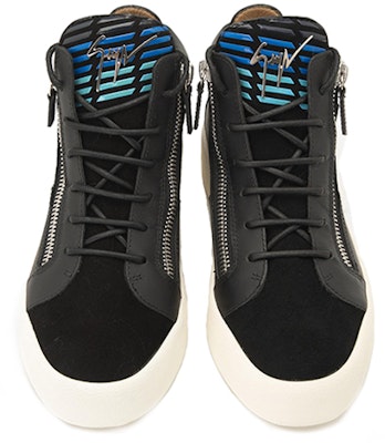 Giuseppe Zanotti High-Top de Cuero 'Black Zip'. RM90056001 Lookbook Giuseppe Zanotti High-Top de Cuero 'Black Zip'. RM90056001