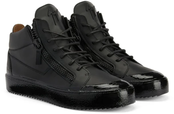 Giuseppe Zanotti Kriss 'Cuero Negro Mid-Top' RU30006001 Order Giuseppe Zanotti Kriss 'Cuero Negro Mid-Top' RU30006001