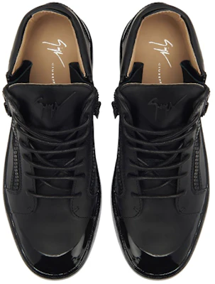 Giuseppe Zanotti Kriss 'Cuero Negro Mid-Top' RU30006001 Lookbook Giuseppe Zanotti Kriss 'Cuero Negro Mid-Top' RU30006001