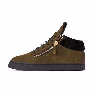 Giuseppe Zanotti Kriss 'Khaki Velvet'