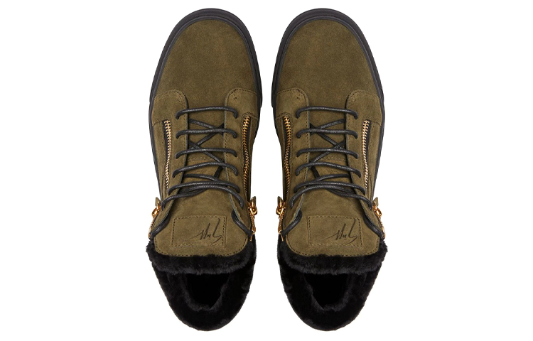 Lookbook Giuseppe Zanotti Kriss 'Terciopelo Caqui' RU00111H02