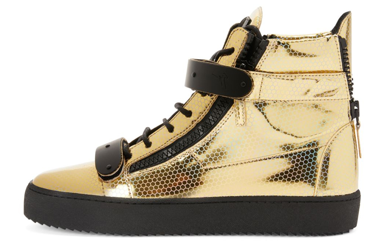 Giuseppe Zanotti Kriss High-Top 'Gold Fashion'