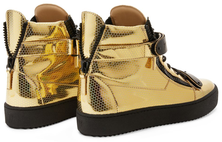 Giuseppe Zanotti Kriss High-Top 'Gold Fashion' 圖 3