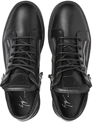 Giuseppe Zanotti Kriss Mid-Top 'Black Winter' RU00119H01 Lookbook Giuseppe Zanotti Kriss Mid-Top 'Black Winter' RU00119H01