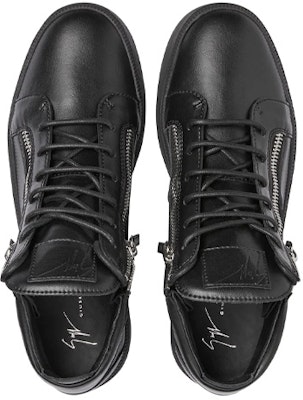 Giuseppe Zanotti Kriss Mid-Top 'Black Winter' RU00119H01 Lookbook Giuseppe Zanotti Kriss Mid-Top 'Black Winter' RU00119H01