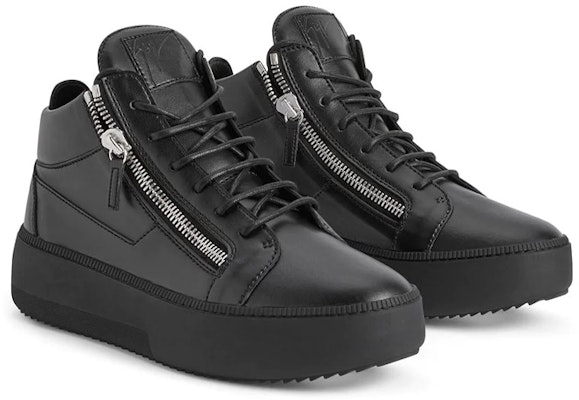 Giuseppe Zanotti Kriss Mid-Top 'Invierno Negro' RU00119H01 Order Giuseppe Zanotti Kriss Mid-Top 'Invierno Negro' RU00119H01