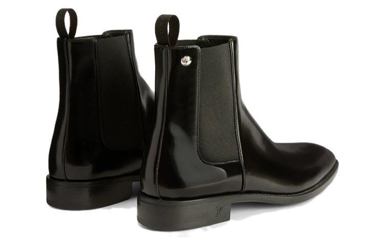 Giuseppe Zanotti Leather Chelsea Boots 'Black' 圖 3