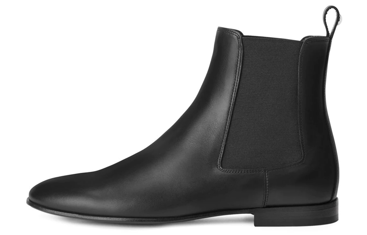 Giuseppe Zanotti Leather Chelsea Boots 'Black Elastic' IU00072H03