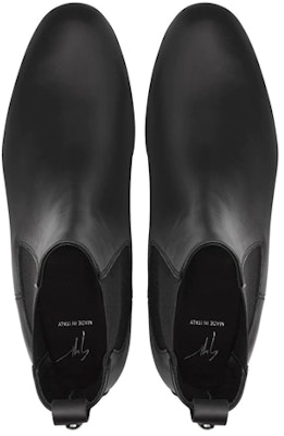But Chelsea Kulit Giuseppe Zanotti 'Black Elastic' IU00072H03 Lookbook But Chelsea Kulit Giuseppe Zanotti 'Black Elastic' IU00072H03