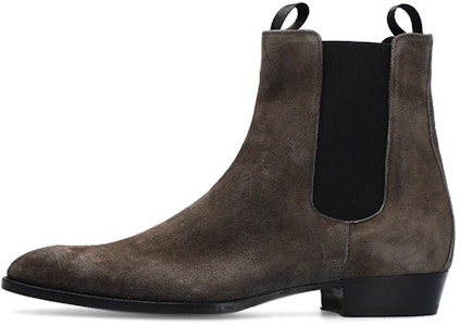 朱塞佩·萨诺第灰棕色皮革切尔西靴 IU10020003 Buy 朱塞佩·萨诺第灰棕色皮革切尔西靴 IU10020003