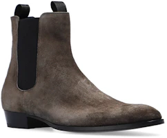 Order Giuseppe Zanotti Leather Chelsea Boots 'Grey Brown' IU10020003