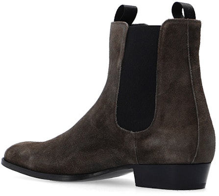 Giuseppe Zanotti Leather Chelsea Boots 'Grey Brown' IU10020003 Shop Giuseppe Zanotti Leather Chelsea Boots 'Grey Brown' IU10020003