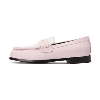Giuseppe Zanotti Leather Loafers 'Almond'