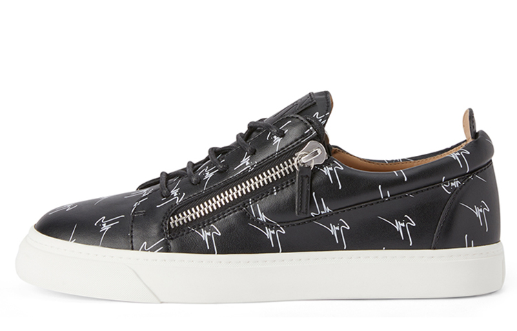 Giuseppe Zanotti Leather Low Top 'Black' RU00104H02