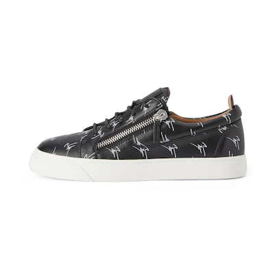 Giuseppe Zanotti Leather Low Top 'Black'