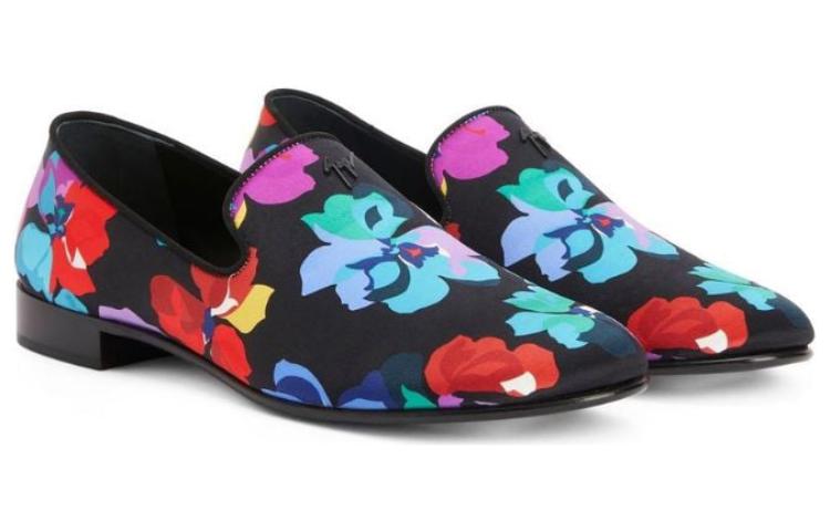 Giuseppe Zanotti Loafer 'Black Silk' 圖 2