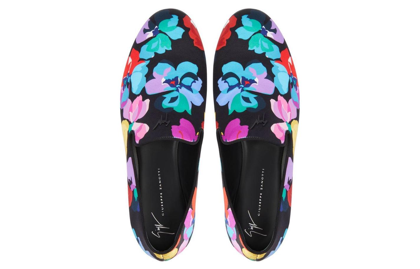 Giuseppe Zanotti Loafer 'Black Silk' 圖 4