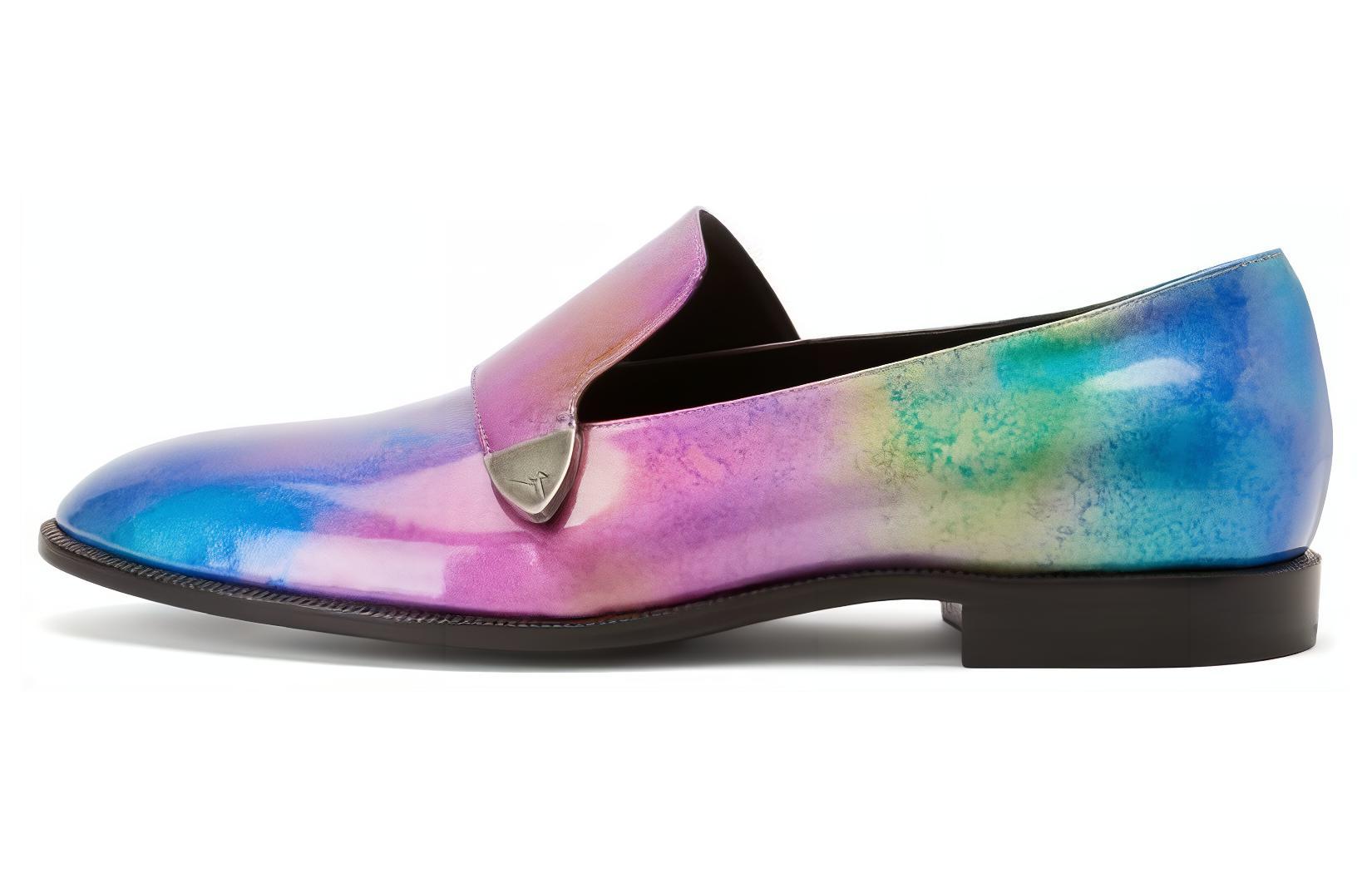 Giuseppe Zanotti Loafer 'Blue Pink Comfort Casual' EU30004004