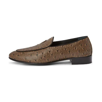 Giuseppe Zanotti Loafer 'Brown CMFT Slip-On 1.5cm'