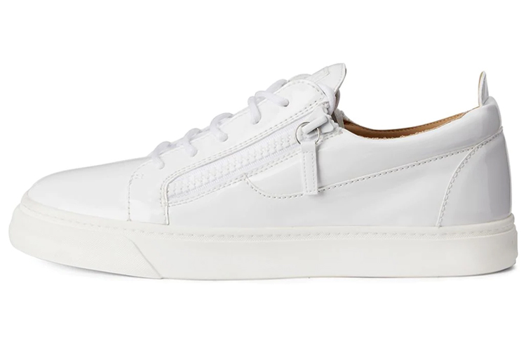Giuseppe Zanotti Low-Top 'Mirror Finish White' RU00108H02