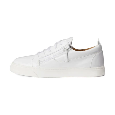 Giuseppe Zanotti Low-Top 'Mirror Finish White'