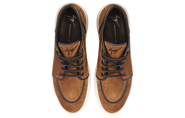 Giuseppe Zanotti Low-Top Lace-Up 'Fashion Brown' 圖 3