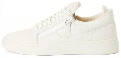 Giuseppe Zanotti Low-Top Lace-Up 'White Leather' RU30029001 Giuseppe Zanotti Low-Top Lace-Up 'White Leather' RU30029001