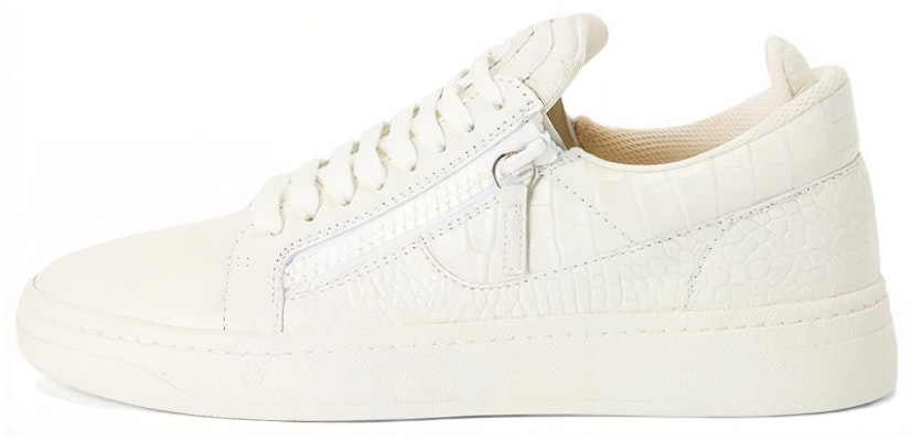 Giuseppe Zanotti Low-Top Lace-Up 'White Leather' RU30029001 Buy Giuseppe Zanotti Low-Top Lace-Up 'White Leather' RU30029001