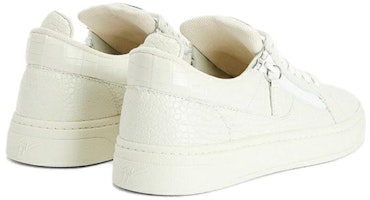 Giuseppe Zanotti Low-Top Cordones 'Cuero Blanco' RU30029001 Shop Giuseppe Zanotti Low-Top Cordones 'Cuero Blanco' RU30029001