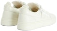 Shop Giuseppe Zanotti Low-Top Lace-Up 'White Leather' RU30029001