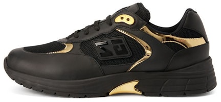 Giuseppe Zanotti Low-Top Sneaker 'Black Gold Mirror' RU20041002 Giuseppe Zanotti Low-Top Sneaker 'Black Gold Mirror' RU20041002