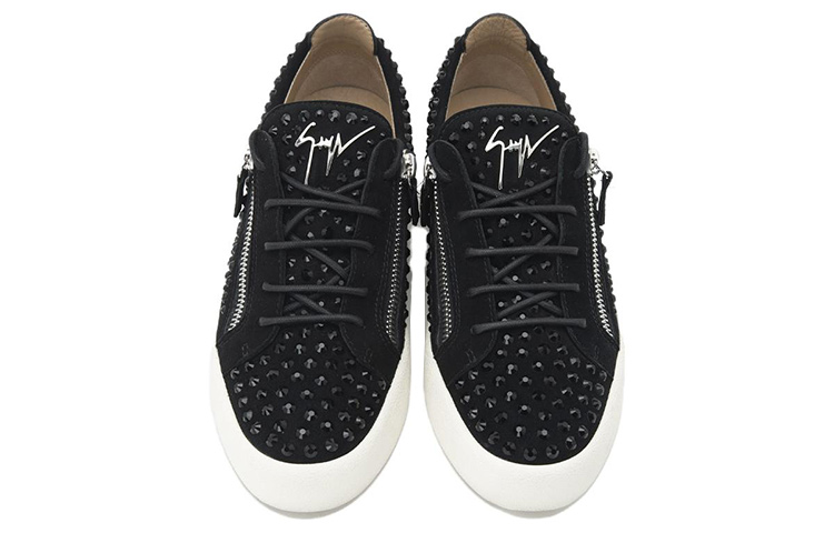 Giuseppe Zanotti Low-Top Sneaker 'Black White' 圖 2