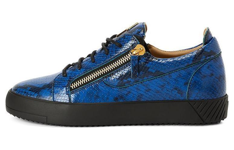 Giuseppe Zanotti Low-Top Sneaker 'Blue CMFT Lace-Up'
