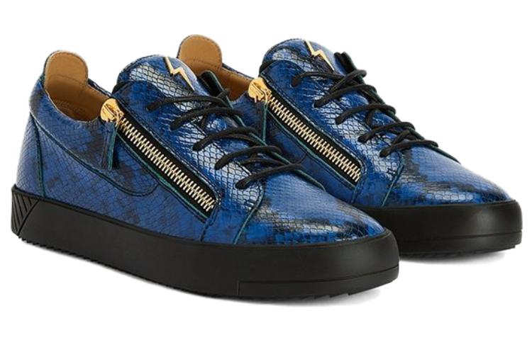 Giuseppe Zanotti Low-Top Sneaker 'Blue CMFT Lace-Up' 圖 2