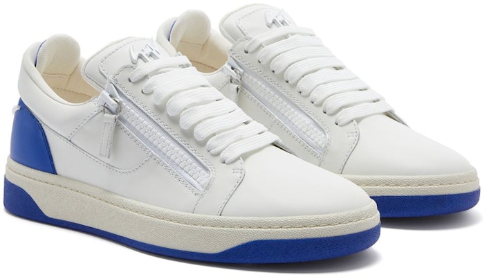 Giuseppe Zanotti Low-Top Sneaker 'White Blue Floral' RU30027003 Order Giuseppe Zanotti Low-Top Sneaker 'White Blue Floral' RU30027003