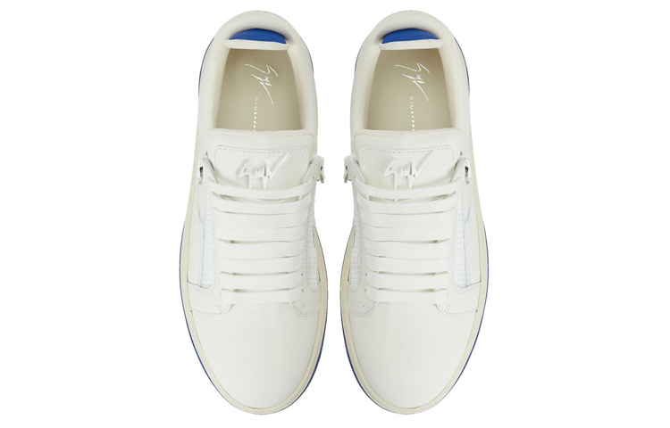 Giuseppe Zanotti Low-Top Sneaker 'White Blue Floral' 圖 3