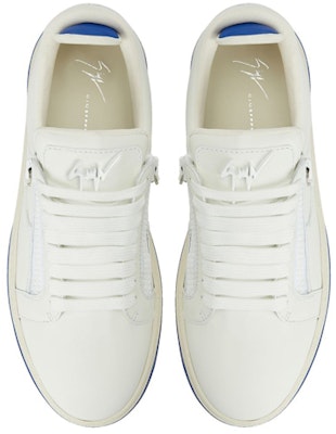 Giuseppe Zanotti Low-Top Sneaker 'White Blue Floral' RU30027003 Lookbook Giuseppe Zanotti Low-Top Sneaker 'White Blue Floral' RU30027003