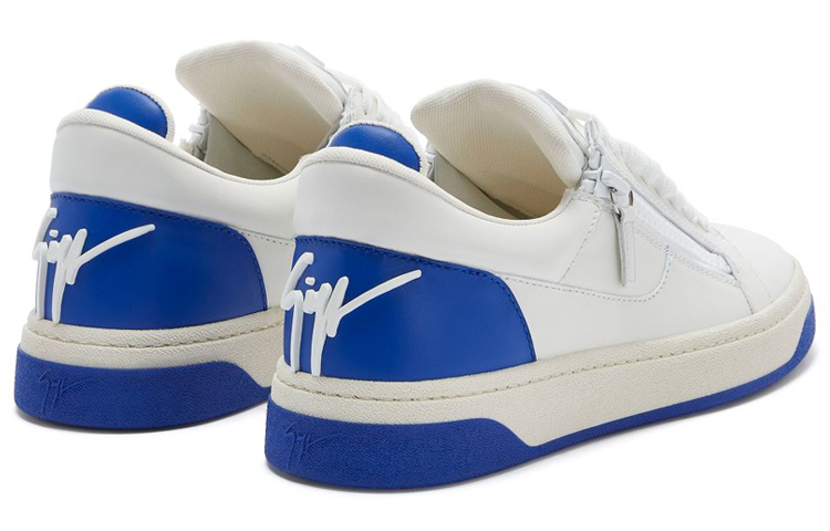 Giuseppe Zanotti Low-Top Sneaker 'White Blue Floral' 圖 4