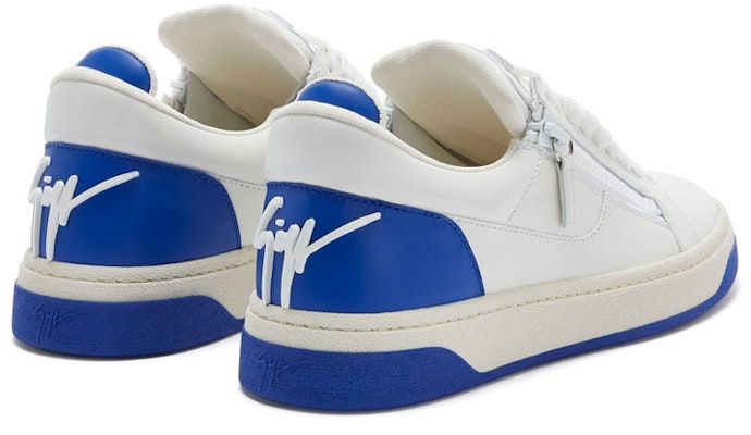 Giuseppe Zanotti Low-Top Sneaker 'White Blue Floral' RU30027003 Shop Giuseppe Zanotti Low-Top Sneaker 'White Blue Floral' RU30027003