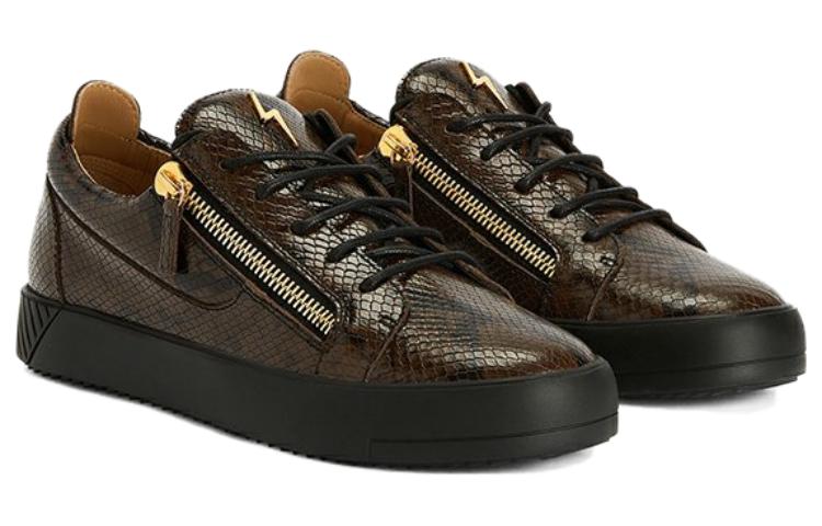 Giuseppe Zanotti Low-Top Sneakers 'Brown Leather' 圖 2