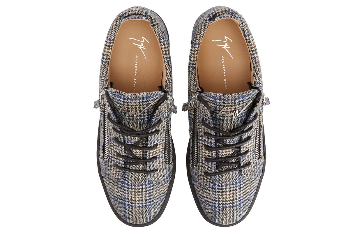 Lookbook Zapatillas Giuseppe Zanotti Bajas 'Grey Woven' RU30050003