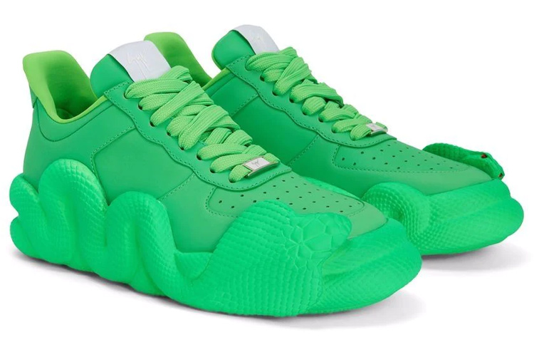 Giuseppe Zanotti Low 'Cobra Green' 圖 2