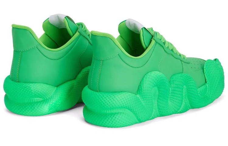 Giuseppe Zanotti Low 'Cobra Green' 圖 4