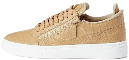Giuseppe Zanotti Low Top 'Beige Croc Print' RU30029003 Giuseppe Zanotti Low Top 'Beige Croc Print' RU30029003