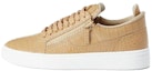 Buy Giuseppe Zanotti Low Top 'Beige Croc Print' RU30029003